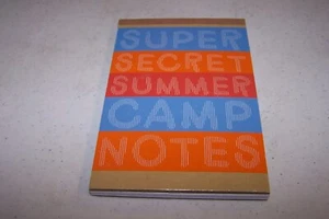 Made For Retail Super Secret Sommer Camp tägliche Notizen Journal NEU - Bild 1 von 2
