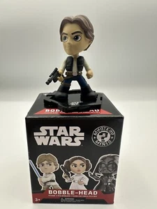 Funko Mystery Minis Star Wars Han Solo in Smuggler Vest Bobblehead 2017 Open Box - Picture 1 of 6
