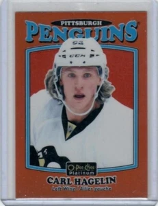 2016 2016-17 O-PEE-CHEE PLATINUM CARL HAGELIN RETRO ORANGE RAINBOW 44/49 R-39 - Picture 1 of 2