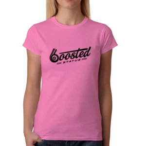 T-shirt donna stato potenziato - rosa - Foto 1 di 1