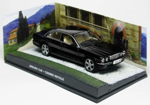 James Bond - Jaguar XJ8 - Casino Royale Eaglemoss 1/43 scale CRACKED CASE SALE - Picture 1 of 3