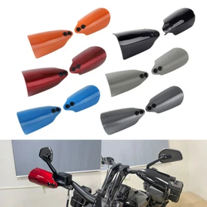 Par de guardamanos delanteros cubierta de protección carenado para Softail Deluxe FLSTN delgado FLS - Imagen 1 de 20