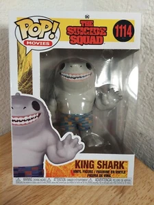 Funko Pop! KING SHARK 1114 DC The Suicide Squad Vinyl Figure Movies - Picture 1 of 4