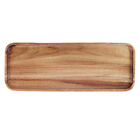 Vintage Food Tray Wooden Tray Handles Wooden Bar Tray Wooden Dinner Plate