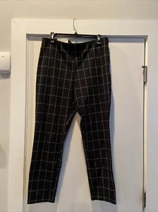 A New Day Skinny Ankle Stretch 12 Fensterscheibe schwarz weiß - Bild 1 von 7