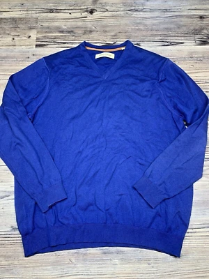 Camisa Tommy Bahama Para Hombre Azul Mediana Algodón Supima Nylon Isla Causal Playa Foto 1 de 4