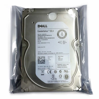 NEW DELL 1P7DP 01P7DP 2TB 7.2K 6Gb/s 3.5" SAS HDD ST2000NM0023 Hard Drive - Image 1 of 4