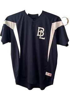 Maglia baseball uomo High Five 2x 2 bottoni blu - Foto 1 di 13
