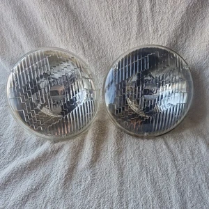 MGB Motorcraft 7" Sealed Beam Headlights Pair - Original 13H3471 - Picture 1 of 6