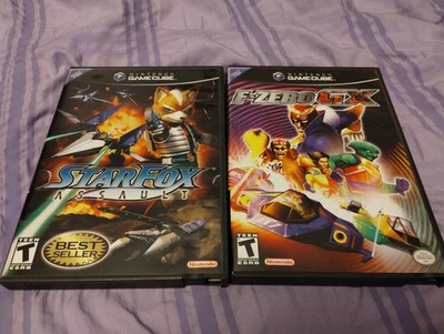 F-Zero GX AND Star Fox Assault Nintendo GameCube GC Foto 1 de 4