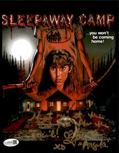 Felissa Rose Signed & Inscribed Sleepaway Camp 8x10 Photo #3 JSA COA - Picture 1 of 1