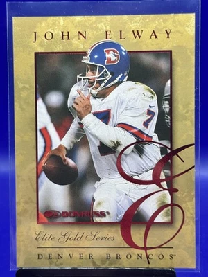 1997 Donruss John Elway #13 Elite Gold SN Denver Broncos - Image 1 of 2