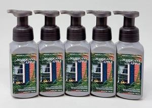5 NEW BATH & BODY WORKS MAHOGANY APPLE GENTLE CLEAN FOAMING HAND SOAP WASH PUMP - Picture 1 of 7