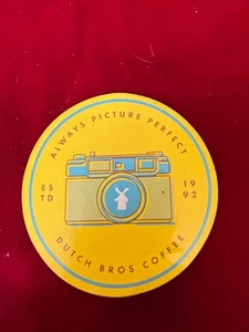 Dutch Bros Coffee Sticker Always Picture Perfect Camera April 2019 - Bild 1 von 2
