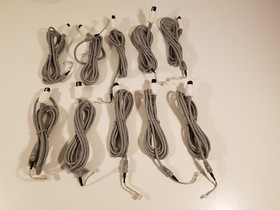 Lot of 10 New Replacement Sega Dreamcast Controller Cords w/ Plugs