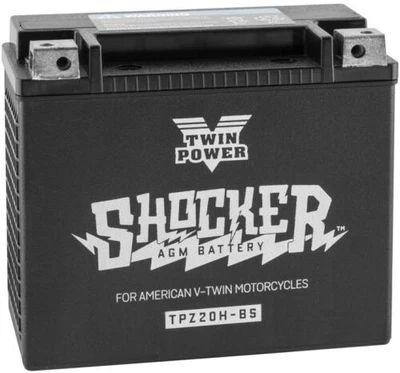 Twin Power Battery - YTX20-BS Motorcycle Street Bike 781153 twp781153 - Imagem 1 de 3