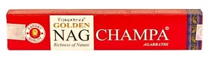 Vijayshree Golden Nag 15g Incense Champa Forest Benzion Patchouli Rose Temple - Picture 1 of 40
