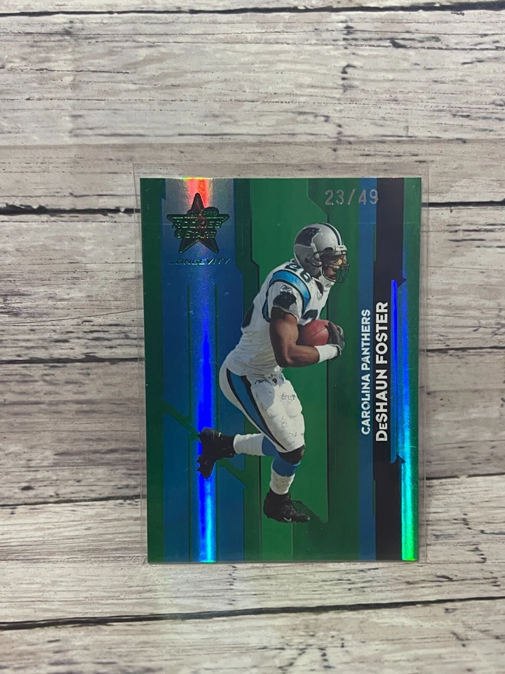 2006 Leaf Rookies & Stars Longevity Target Emerald #14 DeShaun Foster (# 23/49) - Image 1 of 1