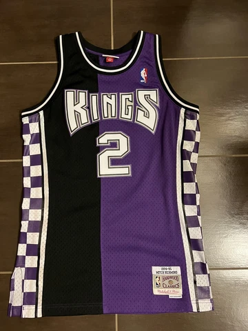 Mitch Richmond Mitchell & Ness 1994-95 Kings Jersey Authentic Adult Owned Cover