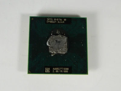 Intel Pentium Dual-Core Mobile T4200 2.0 GHz Laptop CPU AW80577GG0411MA SLGJN - Image 1 of 2