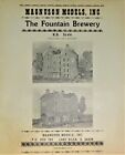 MAGNUSON MODELS INC. #M510 THE FOUNTAIN BREWERY HO SCALE