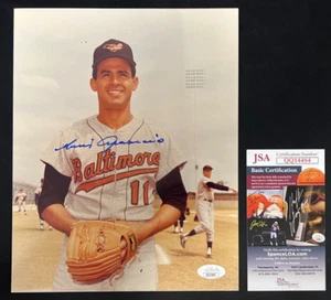 Luis Aparicio Signed 8x10 Photograph JSA Certified AUTO Orioles/White Sox HOF! - Picture 1 of 4