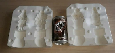 拜伦 BH1541 旧时圣诞老人滑铸陶瓷模具圣诞节圣诞节圣诞节 #742 — 第 1/2 张图片