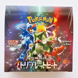 Pokémon Karte scharlachrot & violett Booster Box Triplet Beat sv1a japanisch aus Japan - Bild 1 von 6