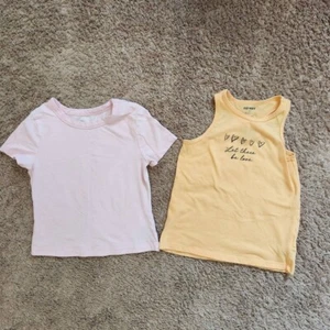 Old Navy Girls' T-Shirts Bundle M (8) Pink/Orange Super Soft - Picture 1 of 9