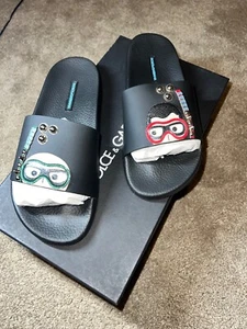 Brand new Dolce and Gabbana Scuba Sliders UK 6.5 - Picture 1 of 5