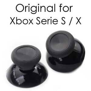 Capuchon Joystick Xbox Serie S/X Original Manette Directionnel Thumb Sticks Noir
