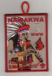 OA Nawakwa Lodge 3 Activity Patch, 2010 Fellowship Banquet (eX2010-4), Mint! - Picture 1 of 1