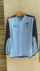 Inghilterra _ENGLAND_maglia_calcio_football_Vintage Anni 90 mondiali Taglia L - Foto 1 di 4