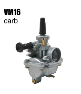 Motorcycle Mikuni VM16 Carburetor Carb For Honda Kawasaki Dirt Bike ATV - Picture 1 of 6
