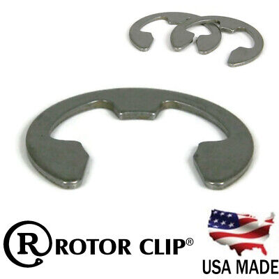 Rotor Clip E Clip Stainless Steel Retaining Rings E Snap Rings All Sizes & QTYs • 284$
