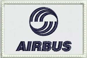 AIRBUS EMBROIDERED PATCH IRON ON/SEW ON - Picture 1 of 2
