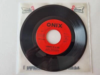 7" Single Julio Jaramillo - Carnaval de la vida Vinyl Ecuador Foto 1 de 4