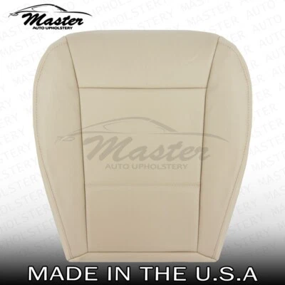 Cubierta de asiento de cuero beige inferior del conductor Subaru Tribeca 2006-2009 de repuesto Foto 1 de 4