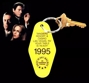 TANGERI RESORT & CASINÒ Robert De Niro Joe Pesci PROP KEY TAG film 1995 mafia - Foto 1 di 1
