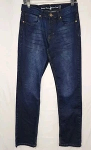 Beverly Hills Polo Club Mens 32x32 Navy Denim Straight Leg Jeans - Picture 1 of 5