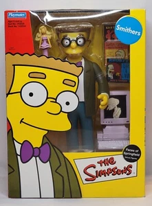 The Simpsons Smithers Action Figure Faces of Springfield - Playmates 2002, New - Picture 1 of 8
