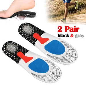 Orthotic Shoes Insoles Inserts Flat Feet High Arch Support For Plantar Fasciitis - Picture 1 of 10