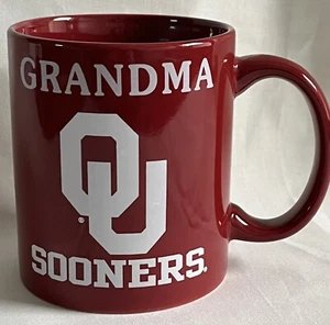 Grandma OU oklahoma Sooners Mug red mug cup gift college football B1 - Picture 1 of 4
