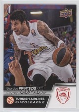 2015-16 Upper Deck Euroleague Georgios Printezis #E-78