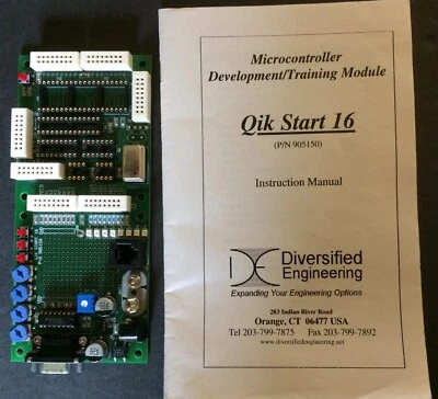 Módulo de desarrollo/entrenamiento de microcontroladores PIC Qik Start 16 Foto 1 de 4