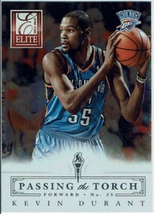 Panini Basketball Card Elite 2013/14 Passing The Torch No. 2 Gervin Durant