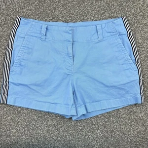 Vineyard Vines Shorts Womens 4 Blue Striped Bottoms 3Inch Inseam Whale Ladies - Picture 1 of 15