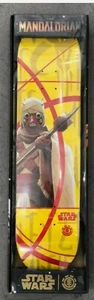 Element Skateboards x Star Wars Mandalorian "Tuskan Raider" 8.25 Rare Skate Deck - Bild 1 von 2