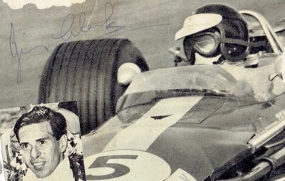 Jim Clark Signed Clipping  -  Pre Certified ACOA - Image 1 of 2