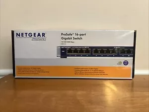 Netgear ProSafe (GS116) Gigabit-Switch mit 16 Ports Neu Versiegelt - Bild 1 von 7